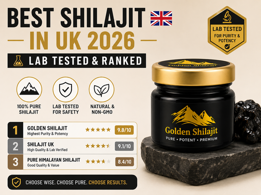 Best Shilajit in UK 2026 — Lab Tested & Ranked