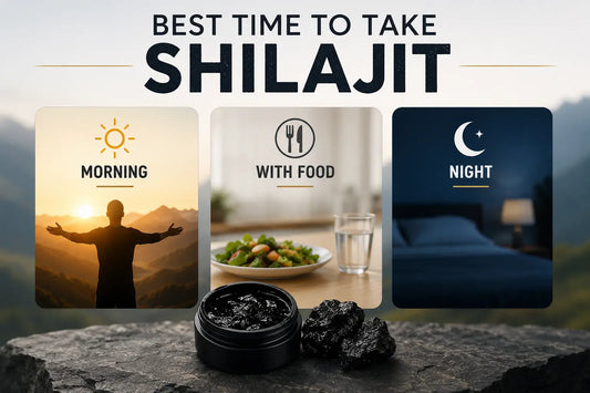 Best Time to Take Shilajit: Morning, Night or With Food?