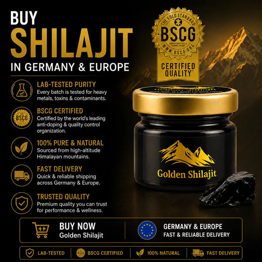 Buy Shilajit in Germany & Europe: Lab-Tested Shilajit & Delivery Guide