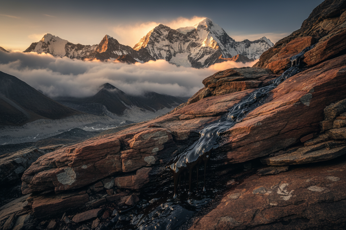 How Golden Shilajit Is Extracted: Our Raw Sourcing & Extraction Process