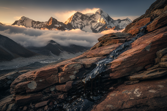 How Golden Shilajit Is Extracted: Our Raw Sourcing & Extraction Process
