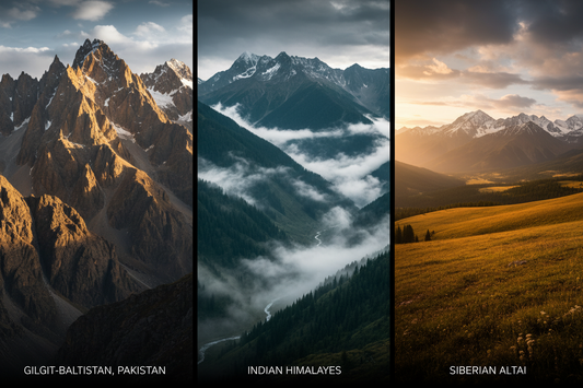 Gilgit-Baltistan vs. Indian Himalayas vs. Altai: Which Shilajit Source Is Best?