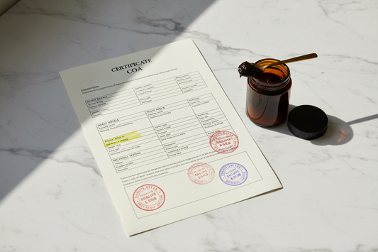 How to Read a Shilajit Certificate of Analysis (COA) — A Complete Guide