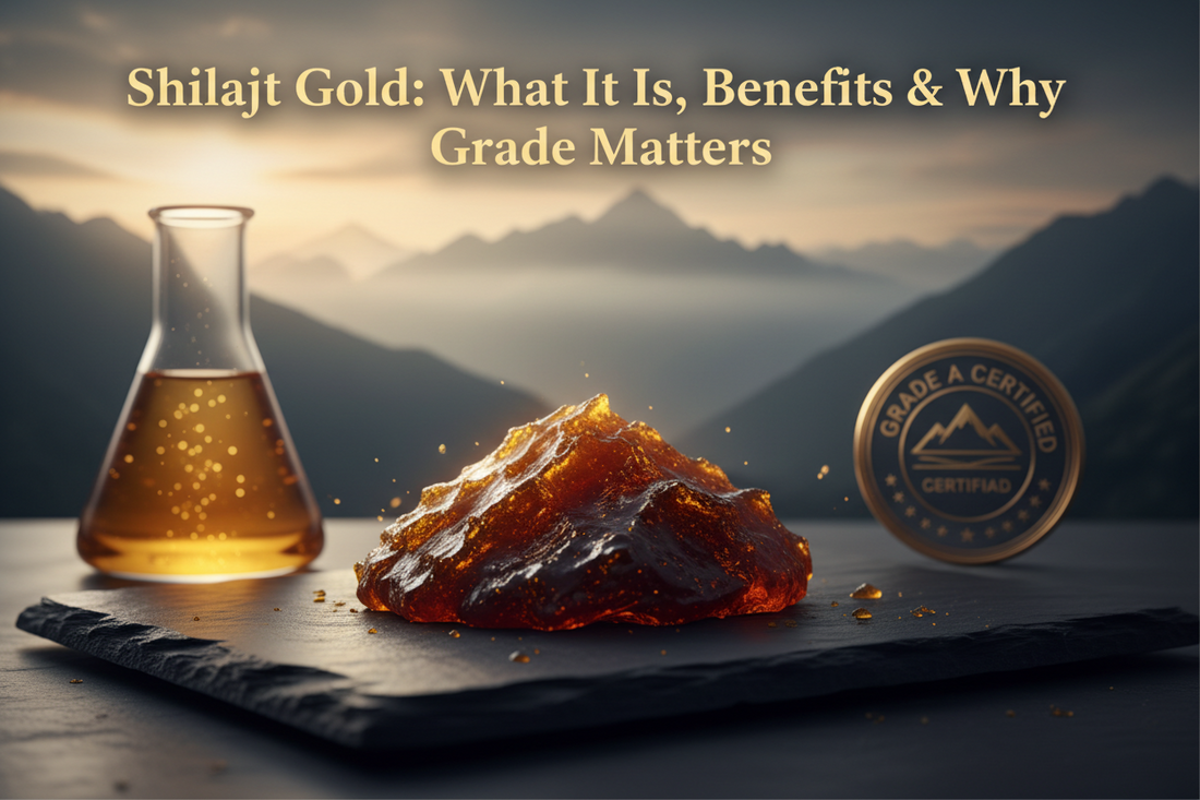 Shilajit Gold: What It Is, Benefits & Why Grade Matters