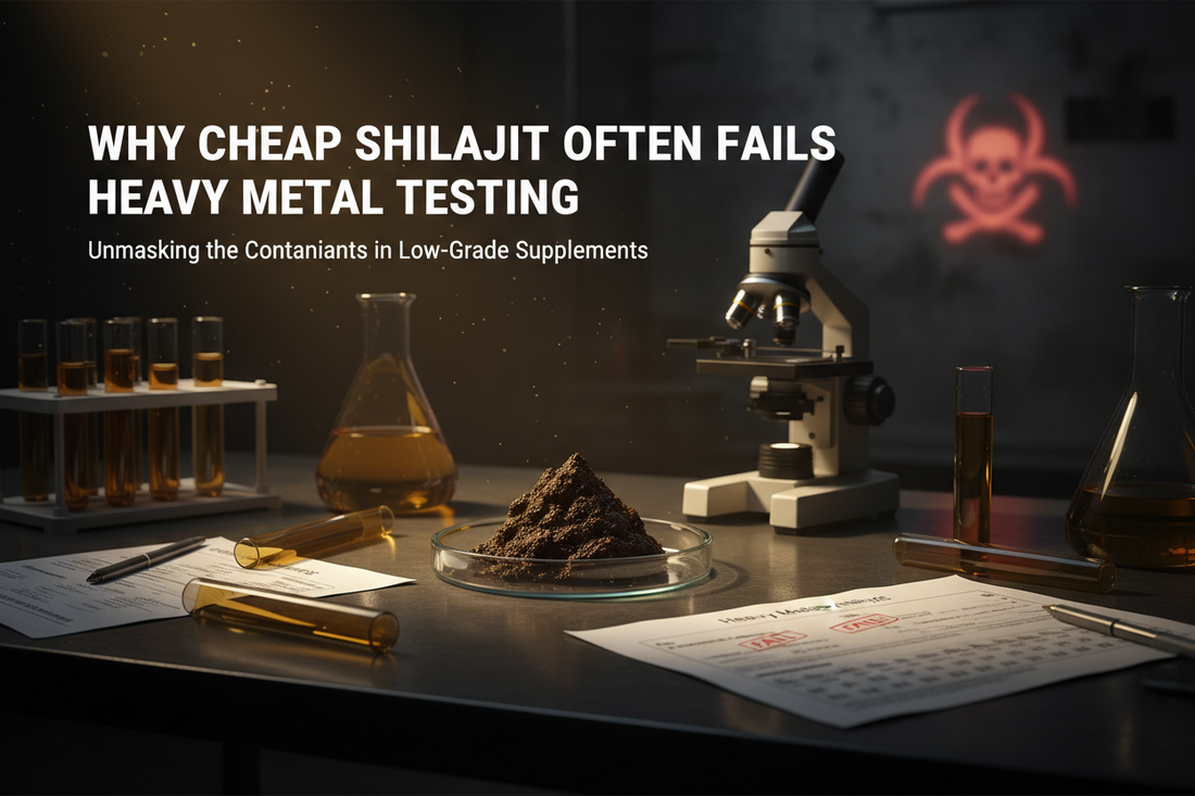 Why Cheap Shilajit Often Fails Heavy Metal Testing